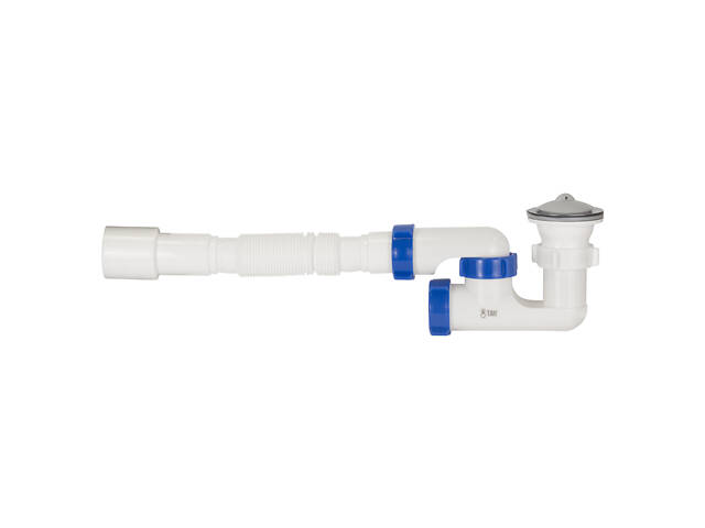 Сифон для душевого поддона с гибким отводом Ø40/50мм TAU (9844620) - Фото 8