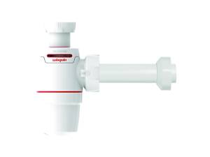 Сифон для кухонной мойки Neo Air 1½'×Ø40мм с отводом WIRQUIN (9542330)