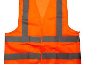 Сигнальний жилет помаранчевий 4 с/о смуги XXL GRAD (9451595)