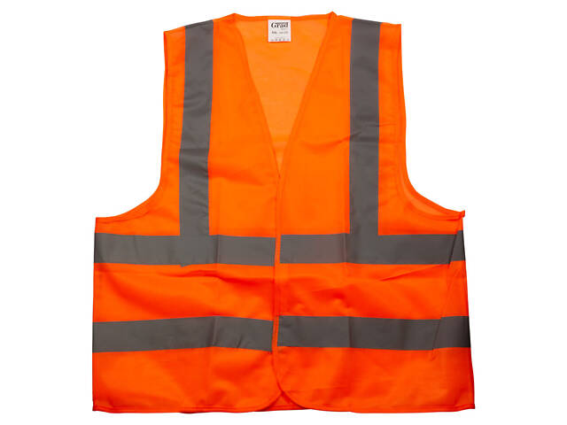Сигнальный жилет оранжевый 4 с/о полосы XXL GRAD (9451595) - Фото 1