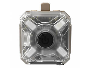 Сигнальный налобный мини фонарь Nitecore NU06 MI фонарь-маяк (красный, синий, зеленый, инфракрасный свет)