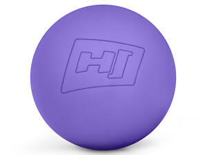 Силіконовий масажний м'яч 63 мм Hop-Sport HS-S063MB фіолетовий
