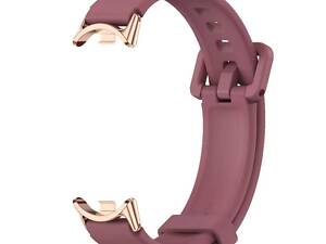 Силіконовий ремінець Mijobs для фітнес браслета Xiaomi Smart Band 9 - Purple