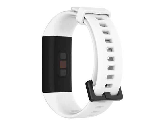 Силиконовый ремешок Primo для фитнес браслета Huawei Band 4 - White - Фото 3