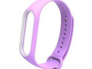 Силиконовый ремешок Primo для фитнес-браслета Xiaomi Mi Band 3 / Band 4 - Purple