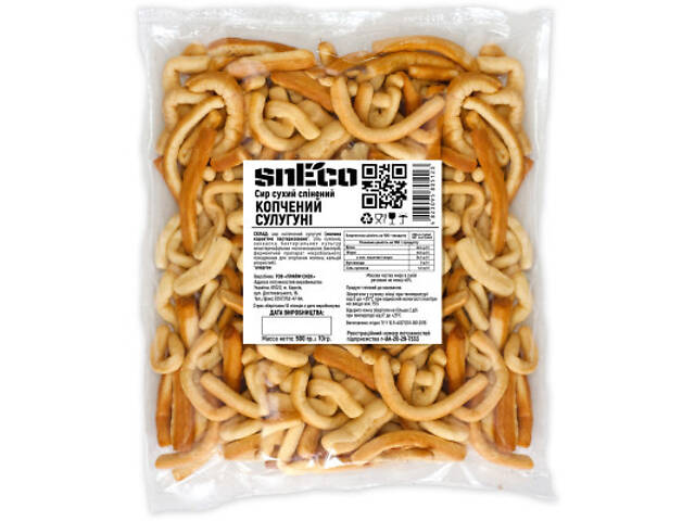 Сир сушений snEco Сулугуні 500 г (4823095805123) - Фото 1