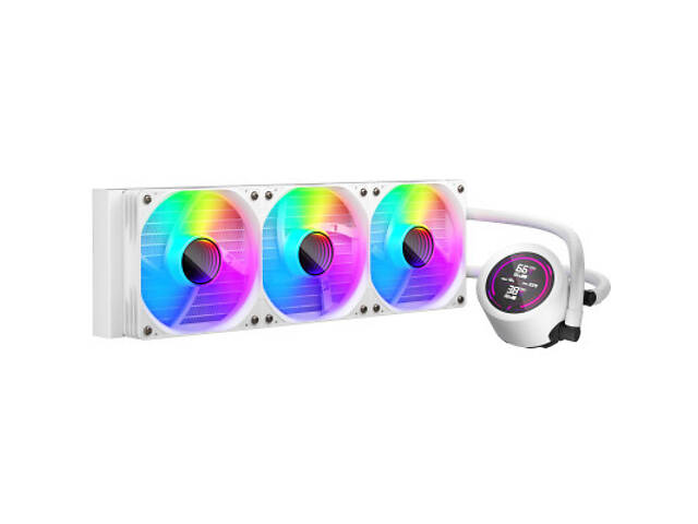 Система рідинного охолодження 1stPlayer TS4-360-WH - Фото 1