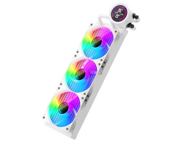 Система рідинного охолодження 1stPlayer TS4-360-WH - Фото 4