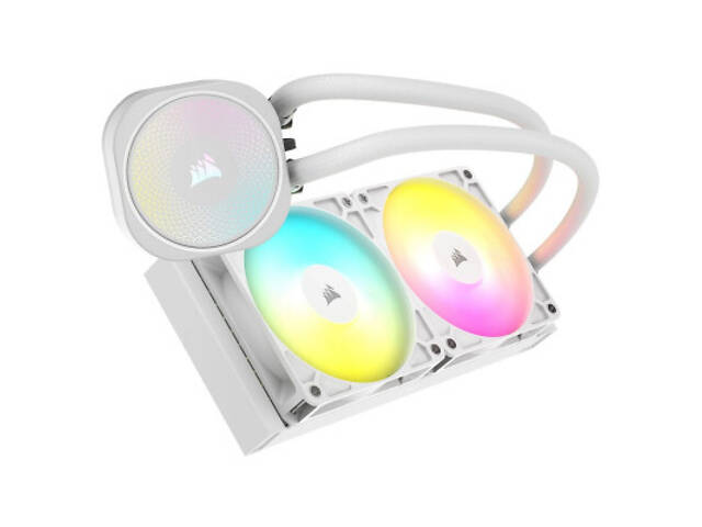 Система рідинного охолодження Corsair NAUTILUS 240 ARGB White (CW-9060094-WW) - Фото 6
