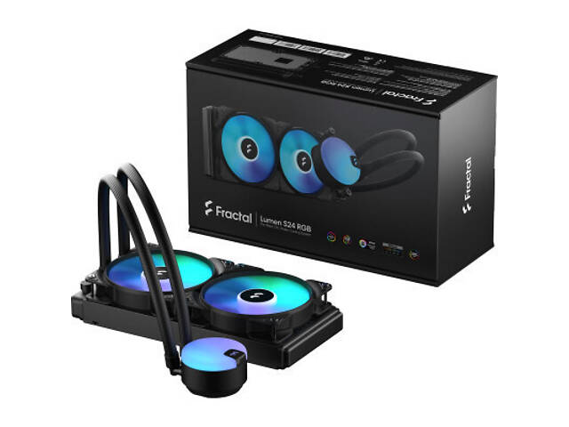 Система рідинного охолодження Fractal Design Lumen S24 RGB v2 (FD-W-L1-S2412) - Фото 7