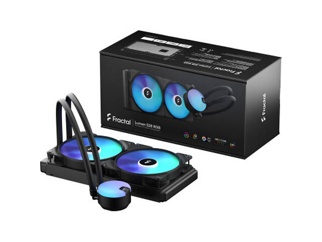 Система рідинного охолодження Fractal Design Lumen S28 RGB v2 (FD-W-L1-S2812) - Фото 7