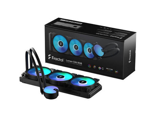 Система рідинного охолодження Fractal Design Lumen S36 RGB v2 (FD-W-L1-S3612) - Фото 7