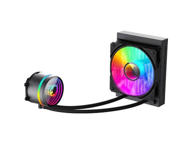 Система рідинного охолодження Gamemax Iceburg 120 Black infinity - Фото 1