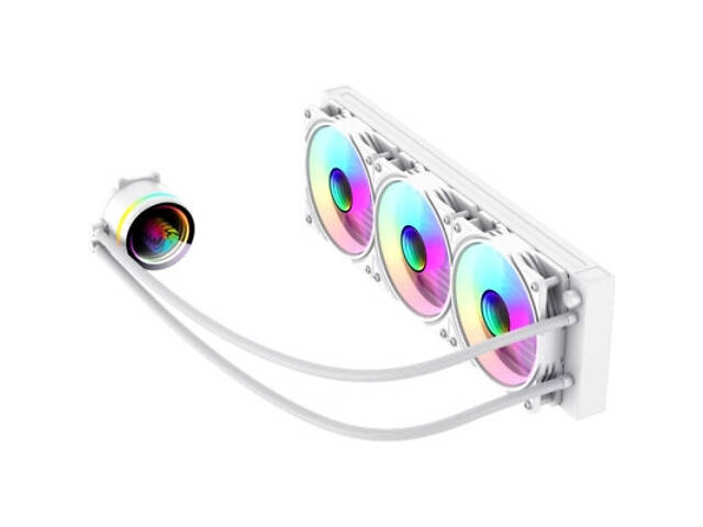 Система рідинного охолодження Gamemax IceBurg 360 Infinity WH - Фото 10