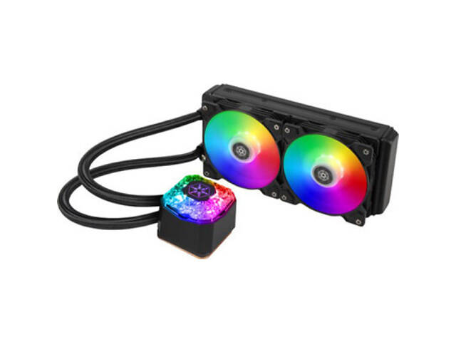 Система рідинного охолодження Silver Stone IceGem 240P ARGB (SST-IG240P-ARGB) - Фото 1