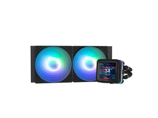 Система рідинного охолодження Zalman ALPHA2DSA24BLACK - Фото 1