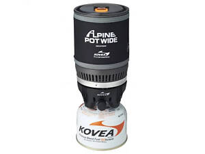 Система приготування їжі Kovea Alpine Pot Wide KB-0703W (газовий пальник + каструля)
