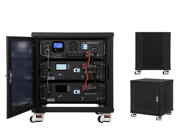 Система резервного живлення 2E PowerStation Kufa 5000 Вт, 10.24 кВт/год, MPPT 5.5 кВт, розширення ємності (2E-ESS-PSK5-1 - Фото 1