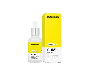 Сыворотка для лица Mr. Scrubber Glow Serum освеляющая со стабильным витамином C, 30 мл