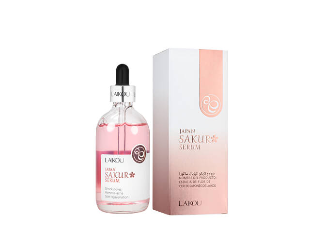 Сыворотка для лица антиоксидатная Laikou Japan Sakura Serum 100 мл (LK 90098А)