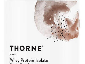 Сывороточный протеин, изолят, Whey Protein Isolate, Thorne, шоколад, 906 г