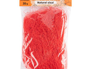 Сизаль натуральна Santi 742865 30 г червона