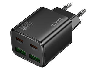 СЗУ Hoco N56 Fundador PD30W four-port (2USB-A/2C) Black