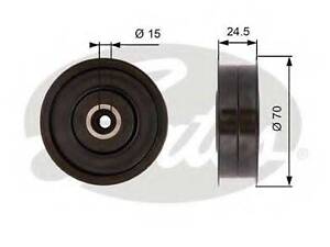 T36372 (7803-21472) Обвідний ролик GATES DRIVEALIGN MV IDLER GATES T36372 на MERCEDES-BENZ E-CLASS T-Model (S212)