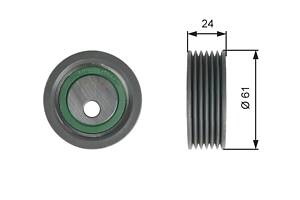 T39176 (7808-21576) Обвідний ролик GATES DRIVEALIGN MV TENS