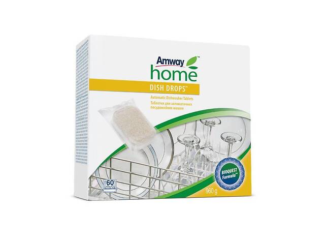 Таблетки для посудомоечных машин Amway DISH DROPS 960 г hub_gucgnv - Фото 1