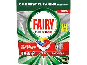 Таблетки для посудомийних машин Platinum Plus Лимон 36шт ТМ FAIRY