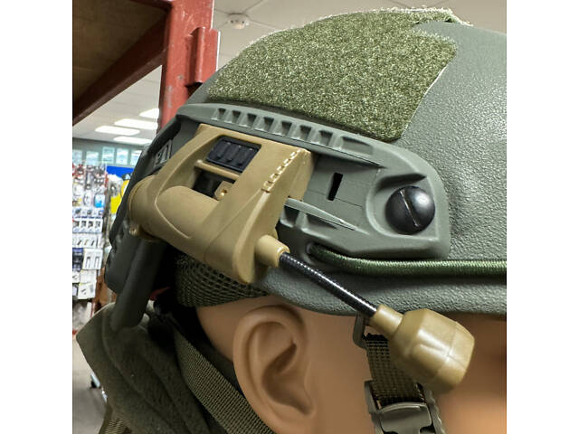 Тактический фонарь на шлем Spina LT-09 MPLS Charge, цвет Койот, режимы: Белый, Красный, Зеленый, ИК - Фото 8