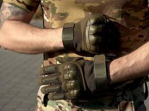Тактические Военные Перчатки Олива Predator ARMY Olive