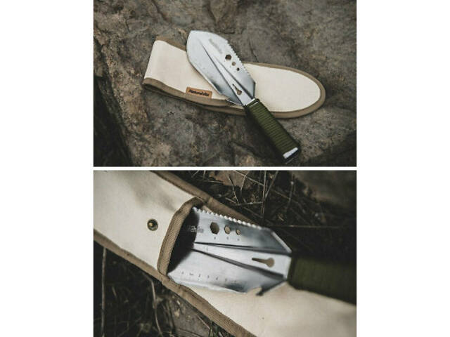 Тактична лопата Naturehike NH20GJ001 (6927595744666) - Фото 2