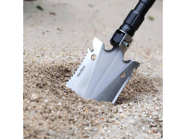 Тактична лопата NexTool Folding Shovel Regular (NE0114) - Фото 4
