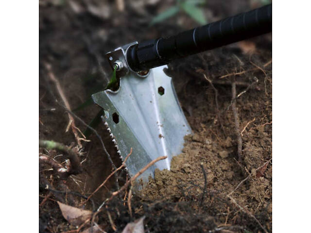 Тактична лопата NexTool Folding Shovel Regular (NE0114) - Фото 5