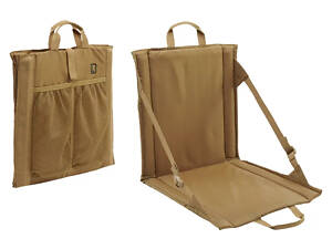 Тактична польова сидіння-килимок Brandit Койот