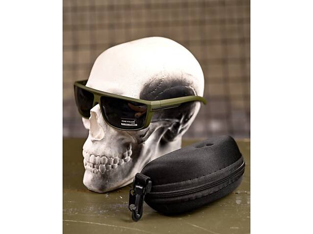 Тактичні окуляри STINGER олива ПП7833 - Фото 4