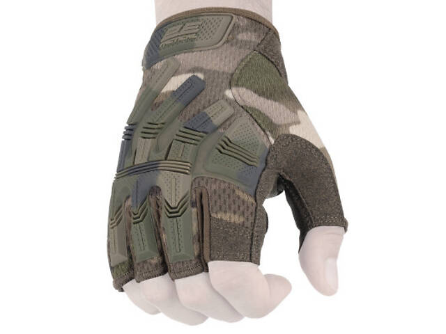 Тактические перчатки 2E безпалі XL камуфляж (2E-TACTGLOSUM-XL-MC) - Фото 9