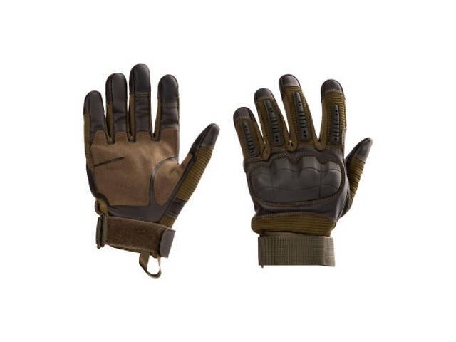 Тактичні рукавички 2E Sensor Touch S Khaki (2E-MILGLTOUCH-S-OG) - Фото 1