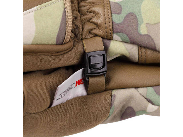 Тактичні рукавички 2E Winter Full Touch 3M L камуфляж (2E-TWGFT3M-L-MC) - Фото 2