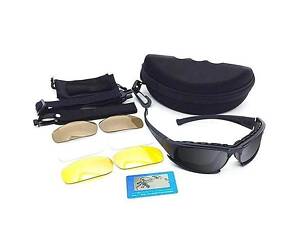 Тактические поляризационные очки C5 Polarized (4 линзы)