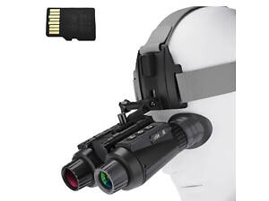 Тактический бинокль ночного видения NV8300 Super Light HD 4K (до 500м) + карта памяти 64Гб