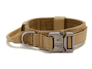 Тактический ошейник Primo DOG для собак, размер M (38-47см) - Khaki