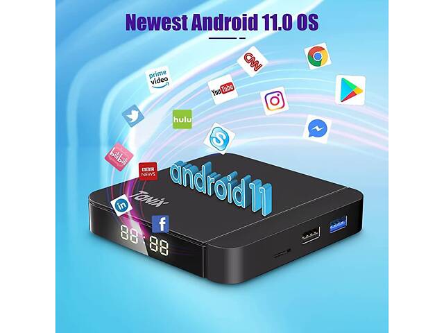 Tanix W2 4K Android TV Box 4GB/32GB Android 11 - Фото 2