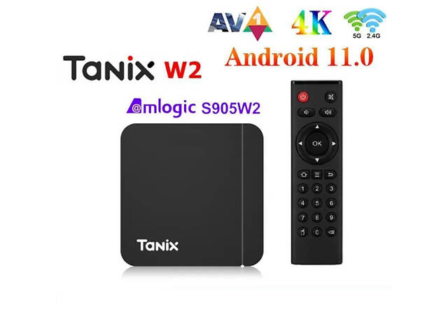 Tanix W2 4K Android TV Box 4GB/32GB Android 11 - Фото 3