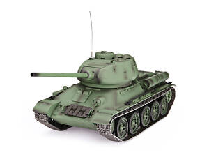 Танк на радіоуправлінні 1:16 Heng Long T-34 з пневмопушкою і і/ч боєм
