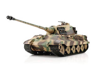 Танк на радіоуправлінні 1:16 Heng Long King Tiger Henschel з пневмопушкою і і/ч боєм