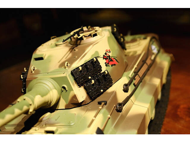 Танк на радіоуправлінні 1:16 Heng Long King Tiger Henschel з пневмопушкою і і/ч боєм - Фото 8