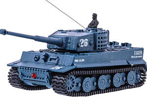Танк на радиоуправлении 1:72 GWT Tiger 2117 (серый)